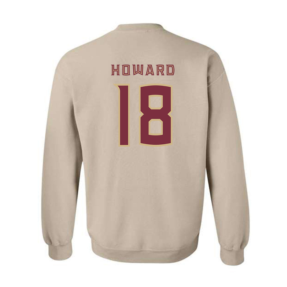 FSU - NCAA Football : Jamari Howard - Replica Shersey Crewneck Sweatshirt