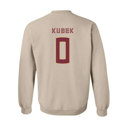 FSU - NCAA Women's Basketball : Allie Kubek - Replica Shersey Crewneck Sweatshirt-1