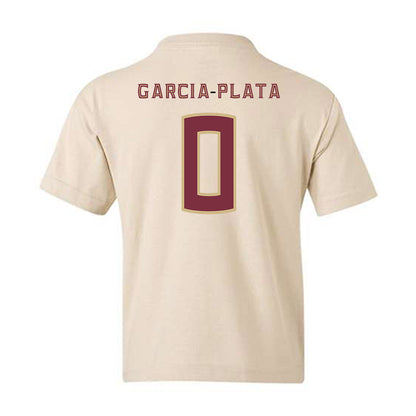 FSU - NCAA Men's Basketball : Maximo Garcia-Plata - Replica Shersey Youth T-Shirt-1