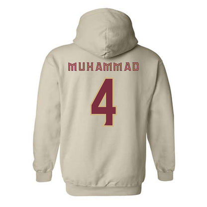 FSU - NCAA Men's Basketball : Shahid Muhammad - Replica Shersey Hooded Sweatshirt-1