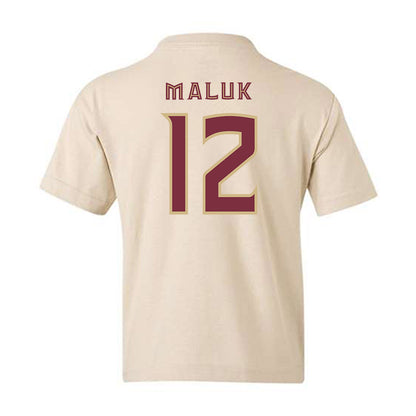 FSU - NCAA Men's Basketball : Alier Maluk - Replica Shersey Youth T-Shirt-1