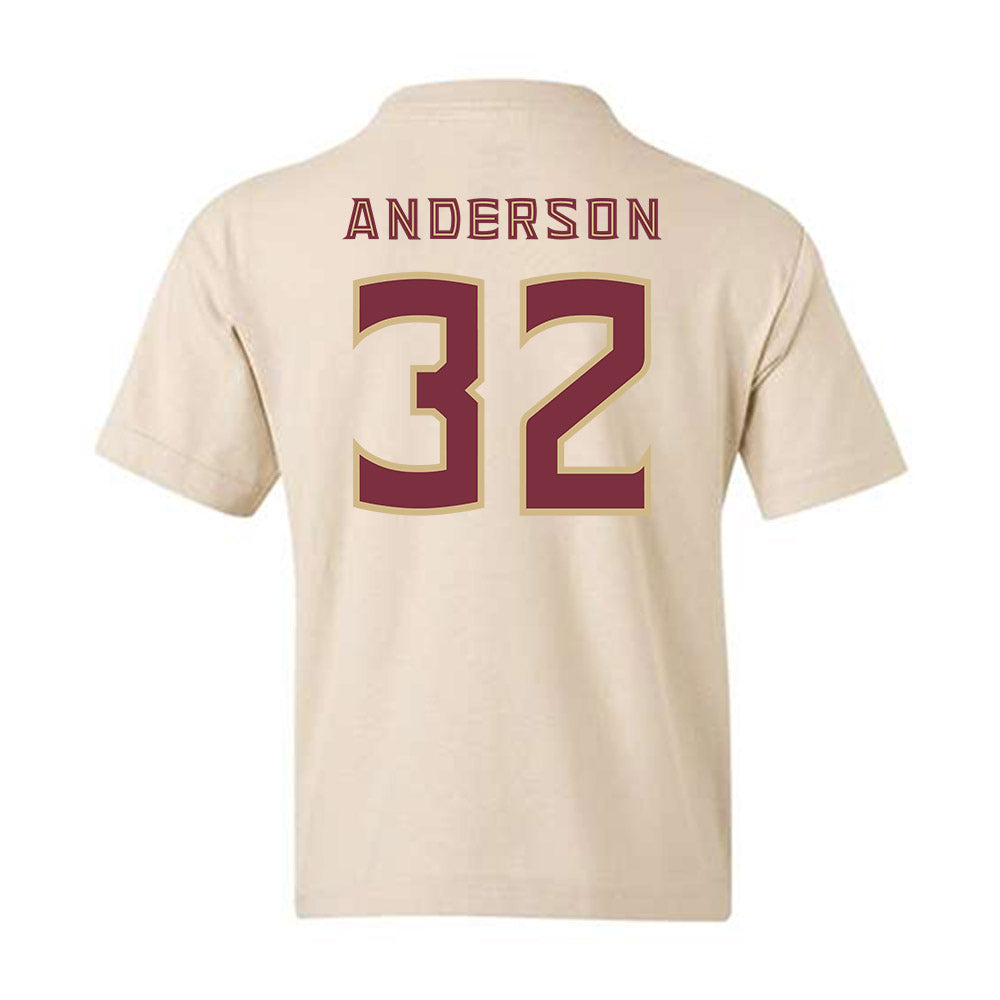 FSU - NCAA Football : Jalen Anderson - Replica Shersey Youth T-Shirt-1