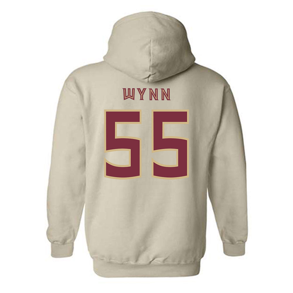 FSU - NCAA Football : Kevin Juju Wynn - Replica Shersey Hooded Sweatshirt-1