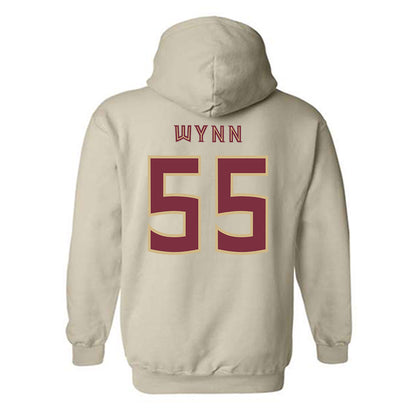 FSU - NCAA Football : Kevin Juju Wynn - Replica Shersey Hooded Sweatshirt-1