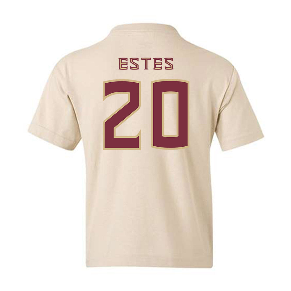 FSU - NCAA Baseball : Jace Estes - Replica Shersey Youth T-Shirt-1
