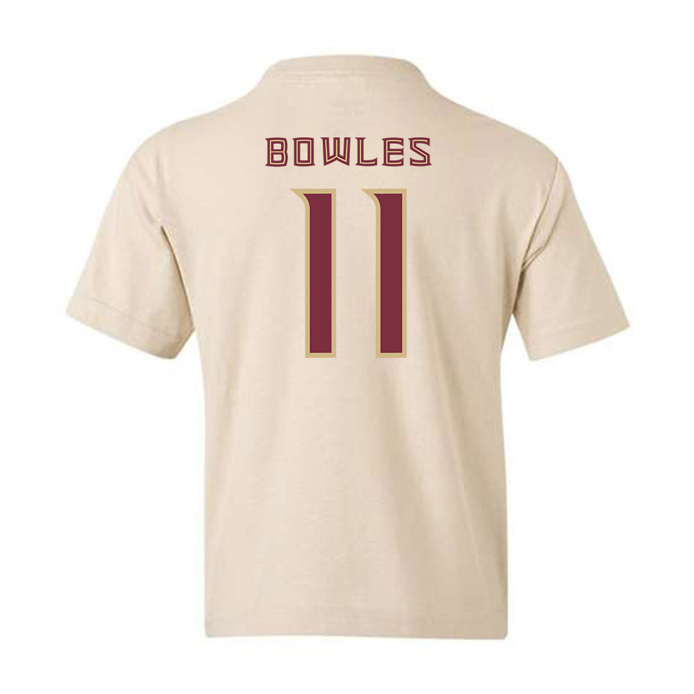 FSU - NCAA Women's Basketball : Sydney Bowles - Replica Shersey Youth T-Shirt