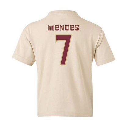 FSU - NCAA Baseball : Wes Mendes - Replica Shersey Youth T-Shirt-1