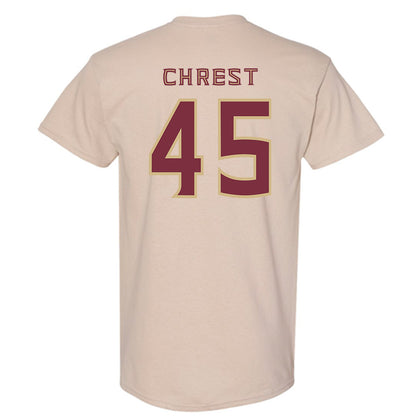 FSU - NCAA Baseball : Evan Chrest - Replica Shersey T-Shirt-1