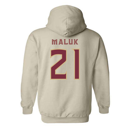 FSU - NCAA Men's Basketball : Alier Maluk - Replica Shersey Hooded Sweatshirt