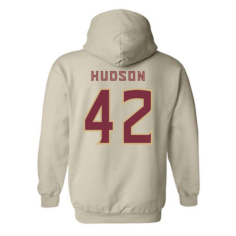 FSU - NCAA Women's Soccer : Wrianna Hudson - Replica Shersey Hooded Sweatshirt