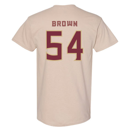 FSU - NCAA Football : Chastan Brown - Replica Shersey T-Shirt-1