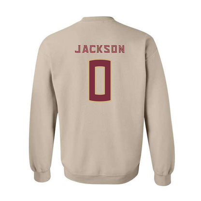 FSU - NCAA Men's Basketball : Chandler Jackson - Replica Shersey Crewneck Sweatshirt