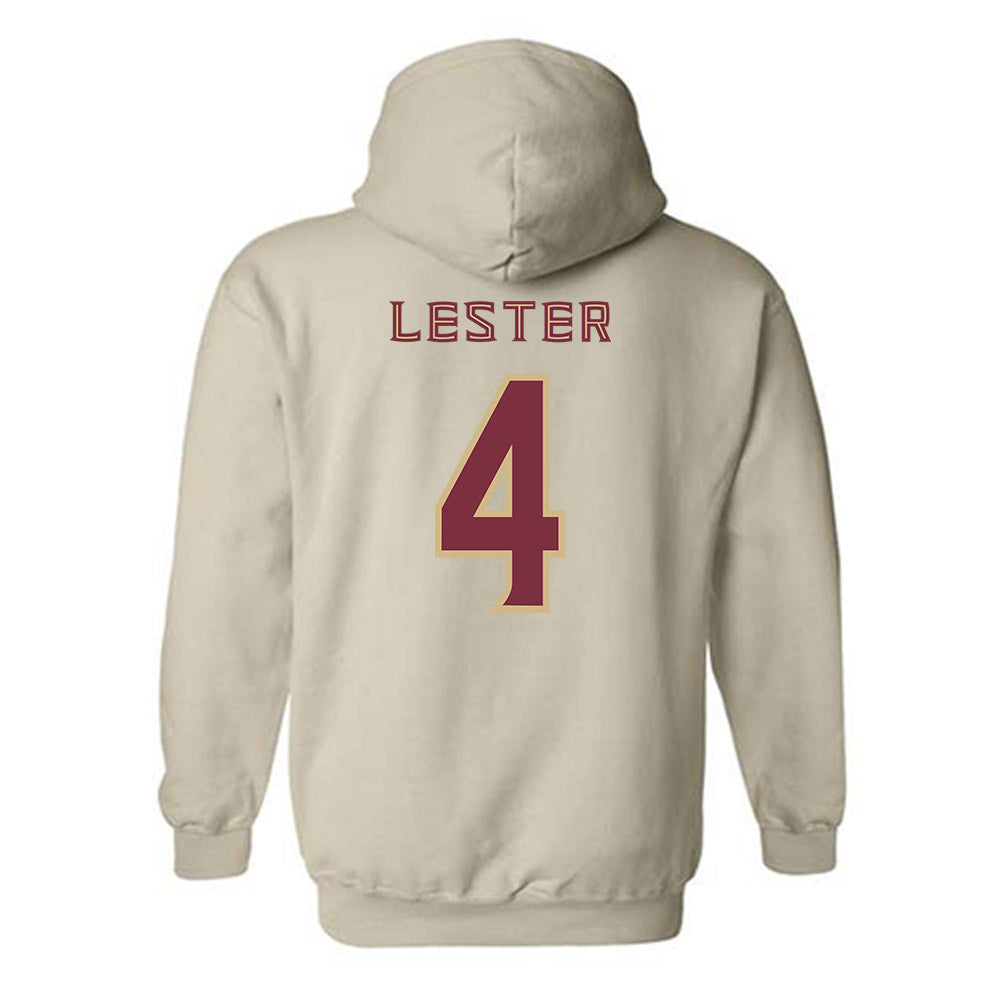 FSU - NCAA Football : Charles Lester - Replica Shersey Hooded Sweatshirt