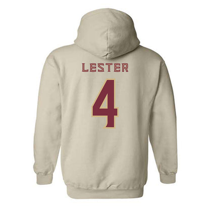 FSU - NCAA Football : Charles Lester - Replica Shersey Hooded Sweatshirt