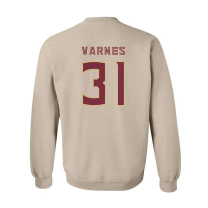FSU - NCAA Baseball : Braxton Varnes - Replica Shersey Crewneck Sweatshirt-1