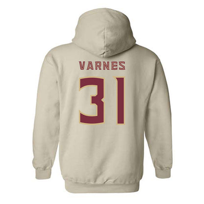 FSU - NCAA Baseball : Braxton Varnes - Replica Shersey Hooded Sweatshirt-1