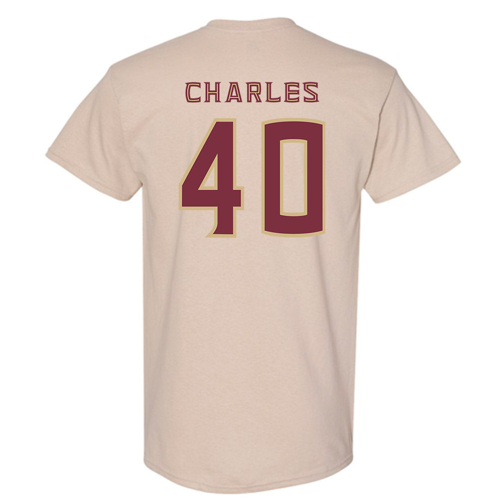 FSU - NCAA Baseball : Joe Charles - Replica Shersey T-Shirt-1