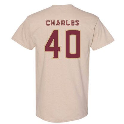FSU - NCAA Baseball : Joe Charles - Replica Shersey T-Shirt-1