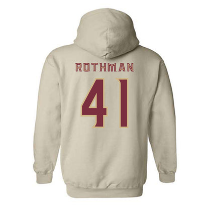 FSU - NCAA Beach Volleyball : Audrey Rothman - Replica Shersey Hooded Sweatshirt