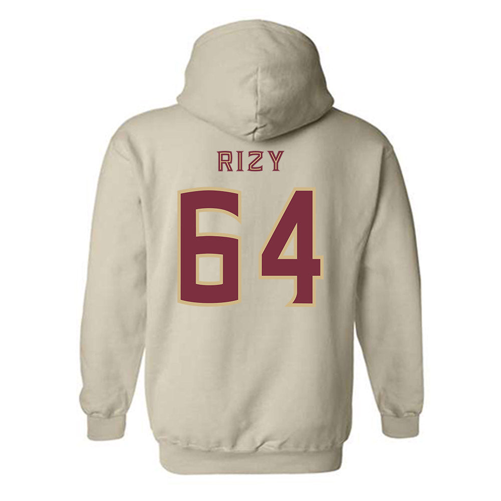 FSU - NCAA Football : Jacob Rizy - Replica Shersey Hooded Sweatshirt-1