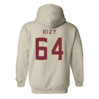 FSU - NCAA Football : Jacob Rizy - Replica Shersey Hooded Sweatshirt-1