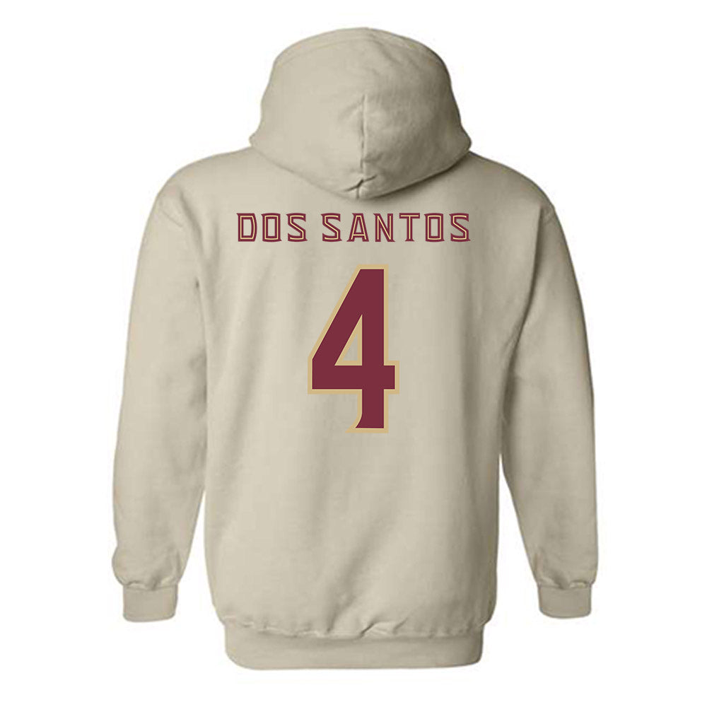 FSU - NCAA Women's Basketball : Raiane Dos Santos - Replica Shersey Hooded Sweatshirt