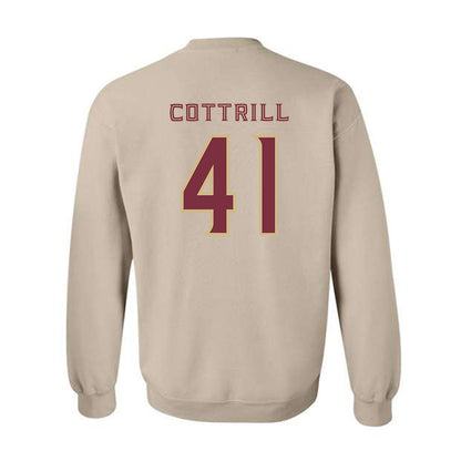 FSU - NCAA Football : AJ Cottrill - Replica Shersey Crewneck Sweatshirt-1