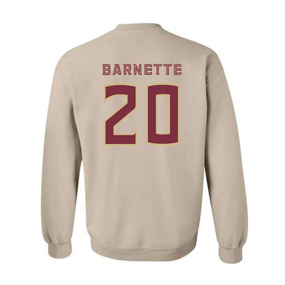 FSU - NCAA Women's Lacrosse : Emily Barnette - Replica Shersey Crewneck Sweatshirt-1