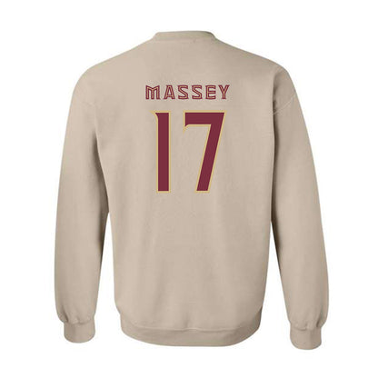 FSU - NCAA Beach Volleyball : Myriah Massey - Replica Shersey Crewneck Sweatshirt