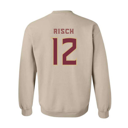 FSU - NCAA Women's Basketball : Emma Risch - Replica Shersey Crewneck Sweatshirt-1