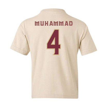FSU - NCAA Men's Basketball : Shahid Muhammad - Replica Shersey Youth T-Shirt-1