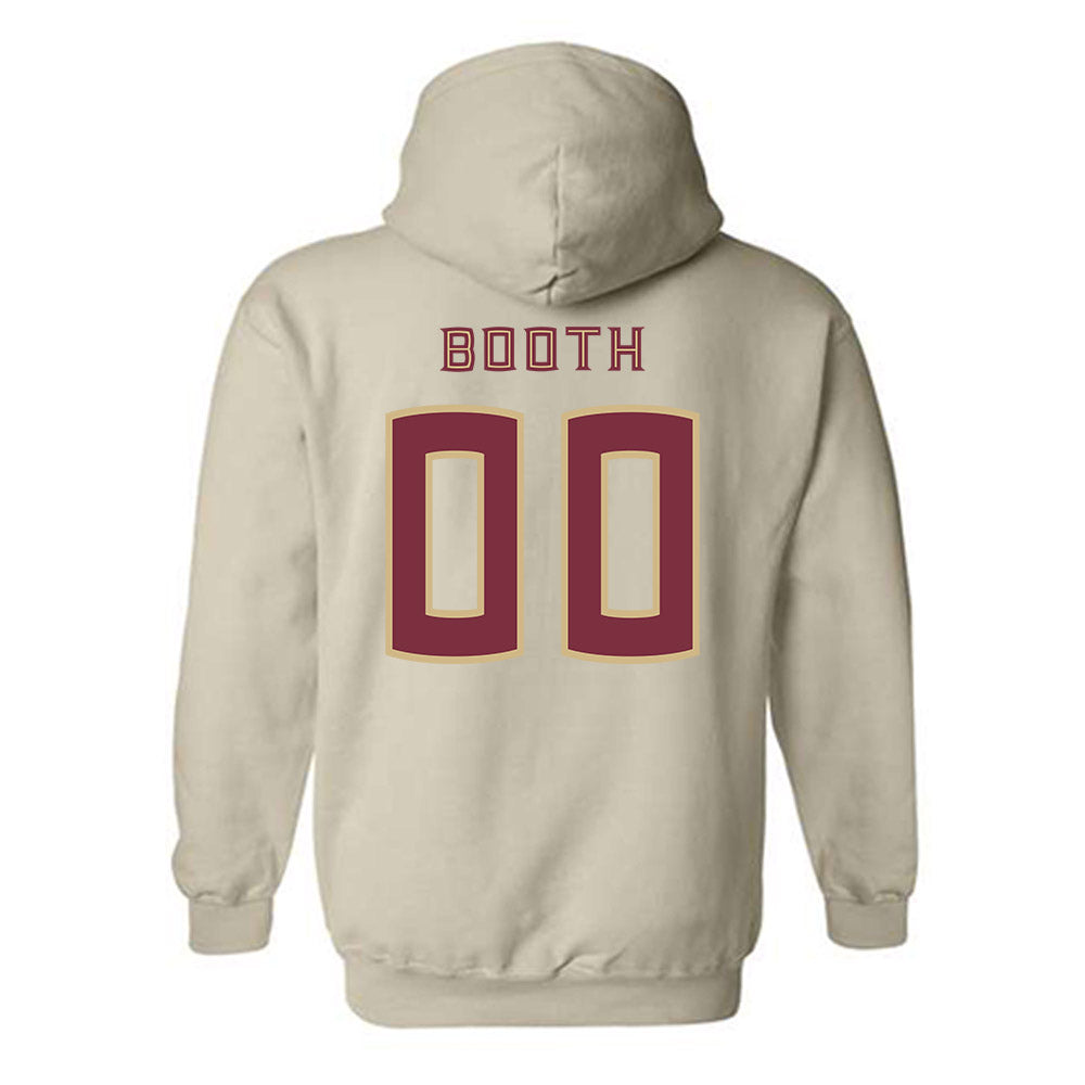 FSU - NCAA Women's Lacrosse : Hadley Booth - Replica Shersey Hooded Sweatshirt-1