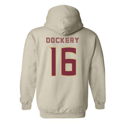 FSU - NCAA Softball : Averi Dockery - Replica Shersey Hooded Sweatshirt-1