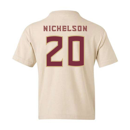 FSU - NCAA Football : Blake Nichelson - Replica Shersey Youth T-Shirt-1