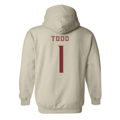 FSU - NCAA Women's Soccer : Adelyn Todd - Replica Shersey Hooded Sweatshirt