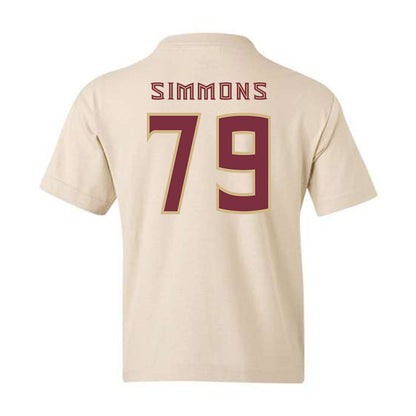 FSU - NCAA Football : Lucas Simmons - Replica Shersey Youth T-Shirt