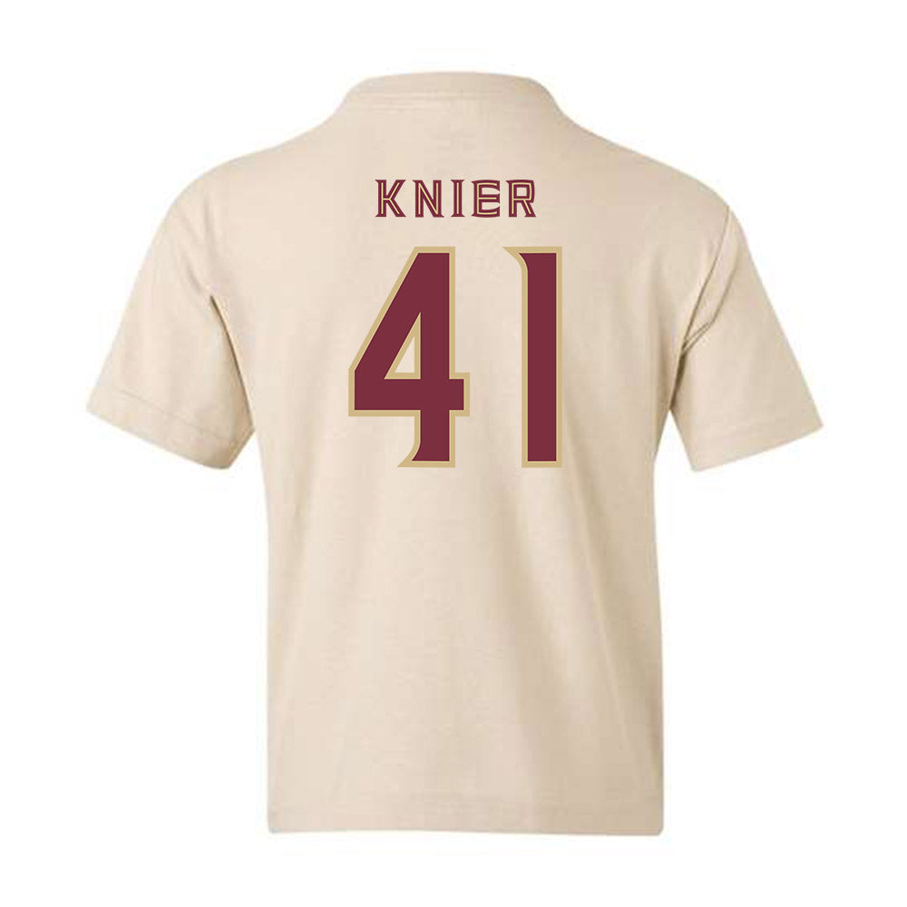 FSU - NCAA Baseball : Chris Knier - Replica Shersey Youth T-Shirt