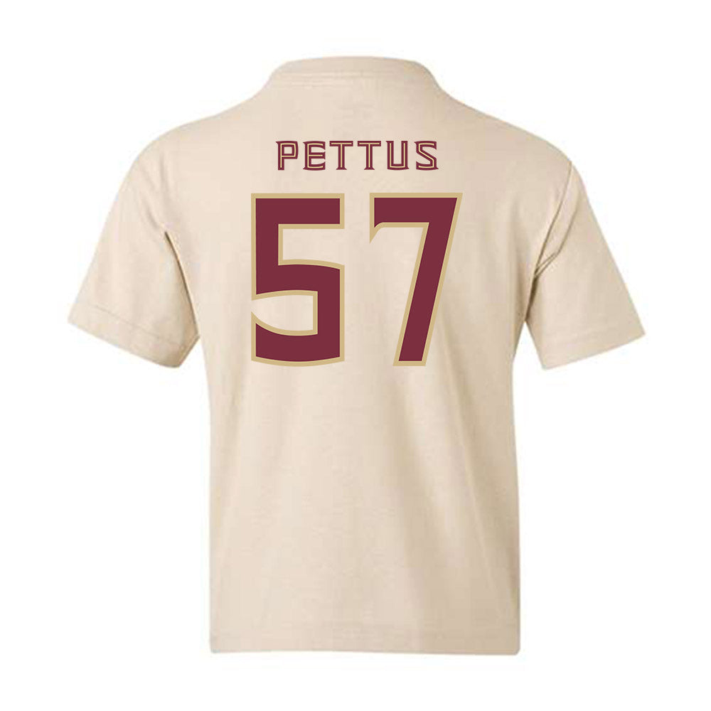 FSU - NCAA Football : Micah Pettus - Replica Shersey Youth T-Shirt-1