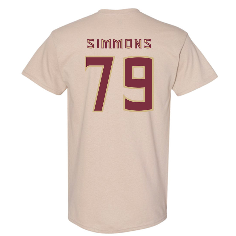 FSU - NCAA Football : Lucas Simmons - Replica Shersey T-Shirt