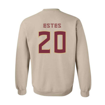 FSU - NCAA Baseball : Jace Estes - Replica Shersey Crewneck Sweatshirt-1