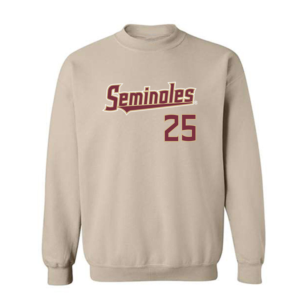 FSU - NCAA Men's Basketball : Justin Thomas - Replica Shersey Crewneck Sweatshirt-0