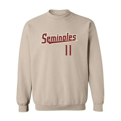 FSU - NCAA Women's Basketball : Sydney Bowles - Replica Shersey Crewneck Sweatshirt