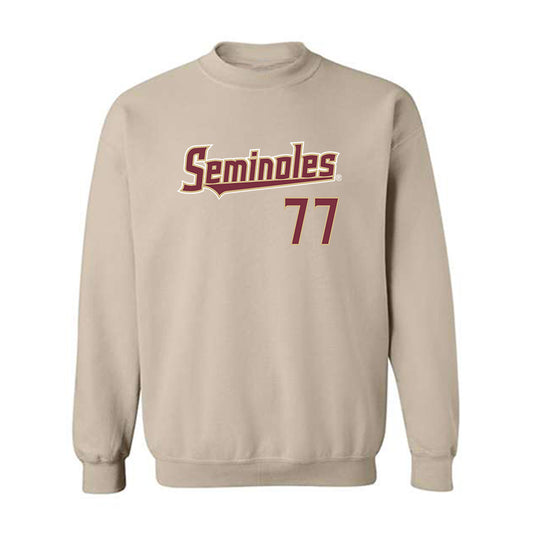 FSU - NCAA Softball : Katie Dack - Replica Shersey Crewneck Sweatshirt