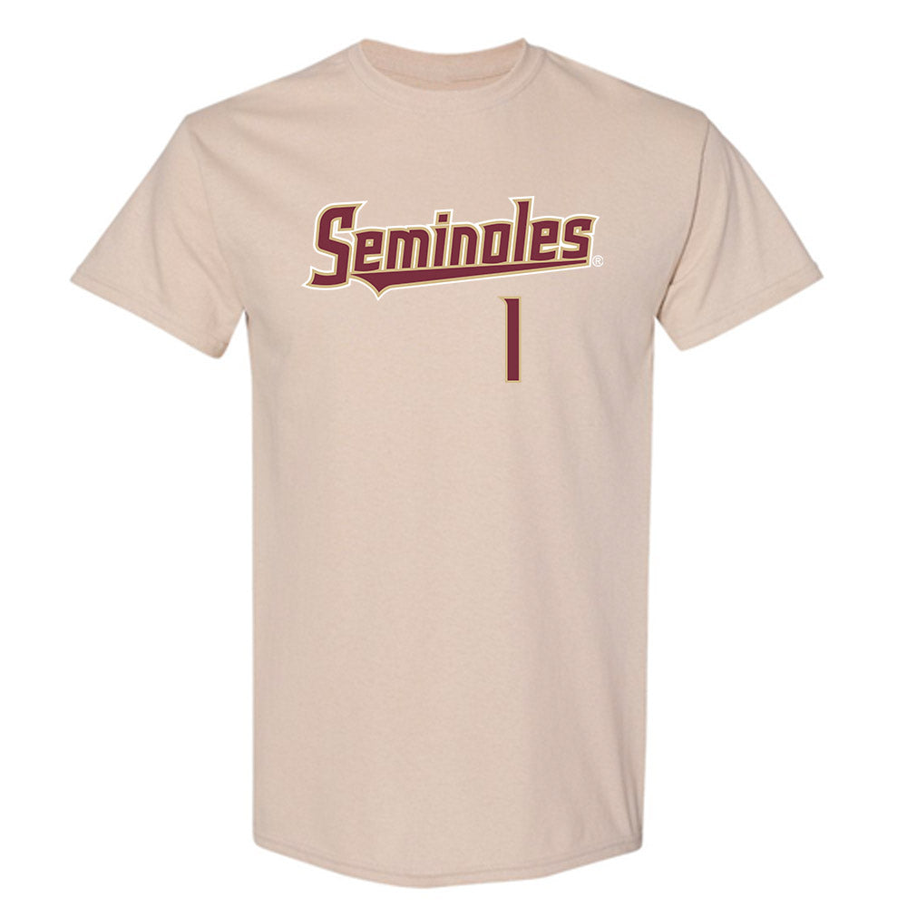 FSU - NCAA Men's Basketball : Martin Somerville - Replica Shersey T-Shirt-0