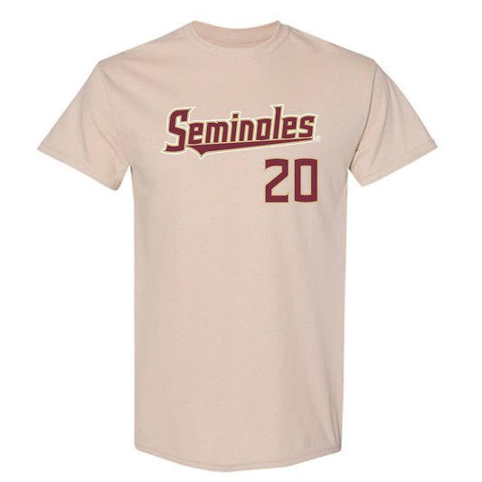 FSU - NCAA Baseball : Jaxson West - Replica Shersey T-Shirt-0