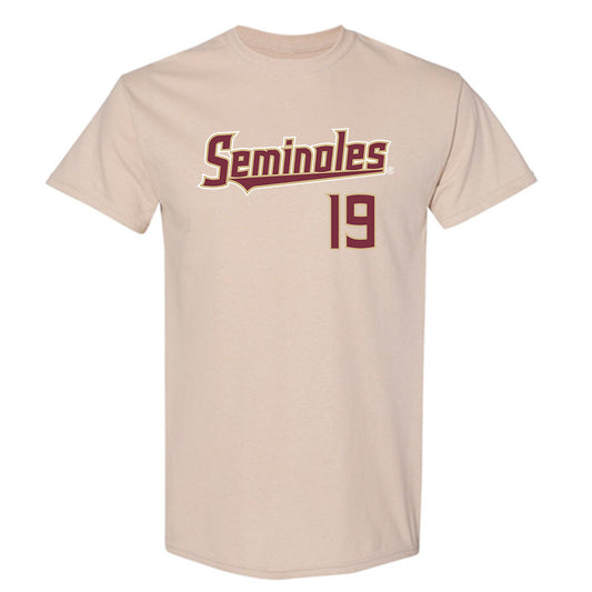 FSU - NCAA Men's Basketball : AJ Swinton - Replica Shersey T-Shirt-0