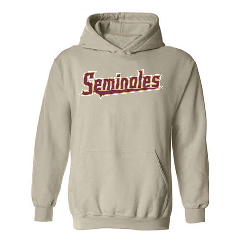 FSU - NCAA Men's Tennis : Justin Lyons - Replica Shersey Hooded Sweatshirt