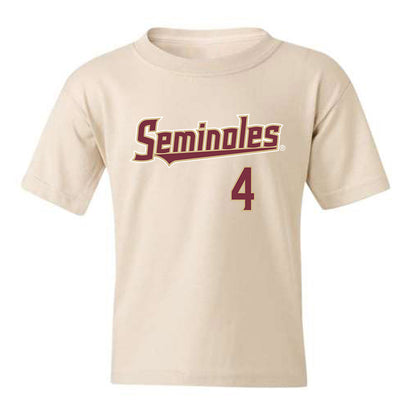 FSU - NCAA Women's Basketball : Raiane Dos Santos - Replica Shersey Youth T-Shirt