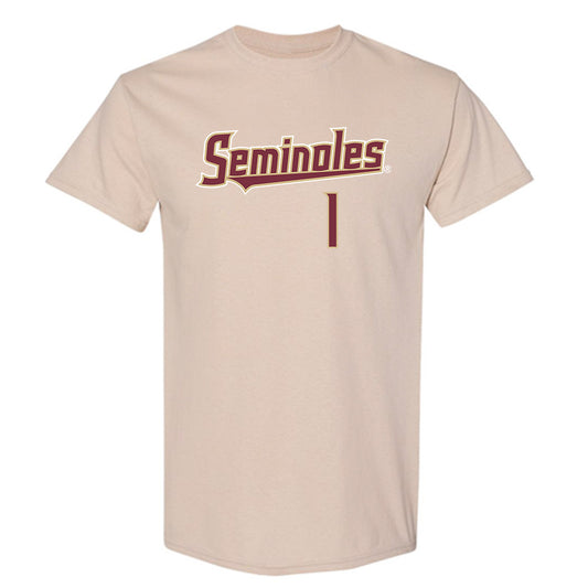 FSU - NCAA Baseball : Chase Williams - Replica Shersey T-Shirt-0