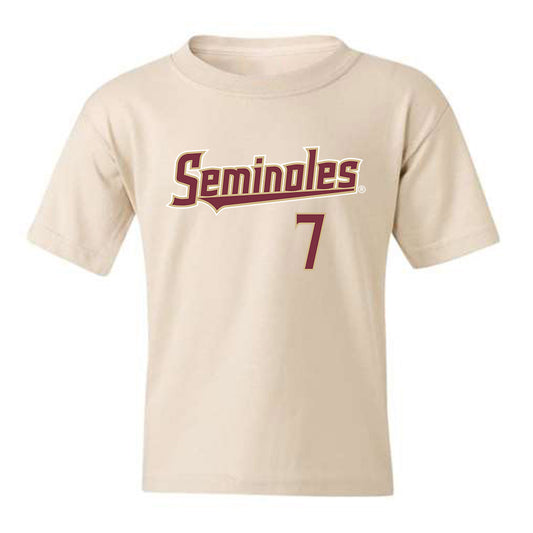 FSU - NCAA Men's Basketball : Jerry Deng - Replica Shersey Youth T-Shirt